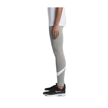 grey nike swoosh leggings