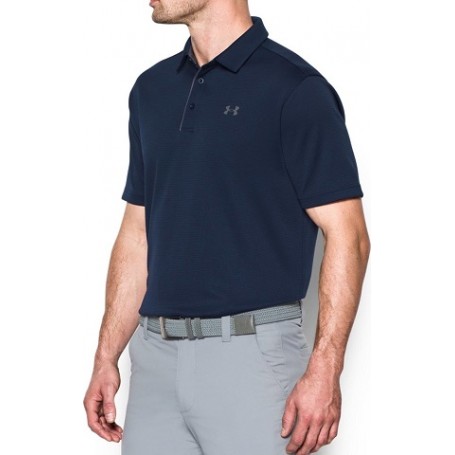 navy under armour polo