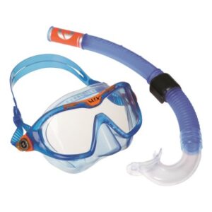 AQUASPHERE MIX COMBO MASK & SNORKEL JUNIOR BLUE/ ORANGE